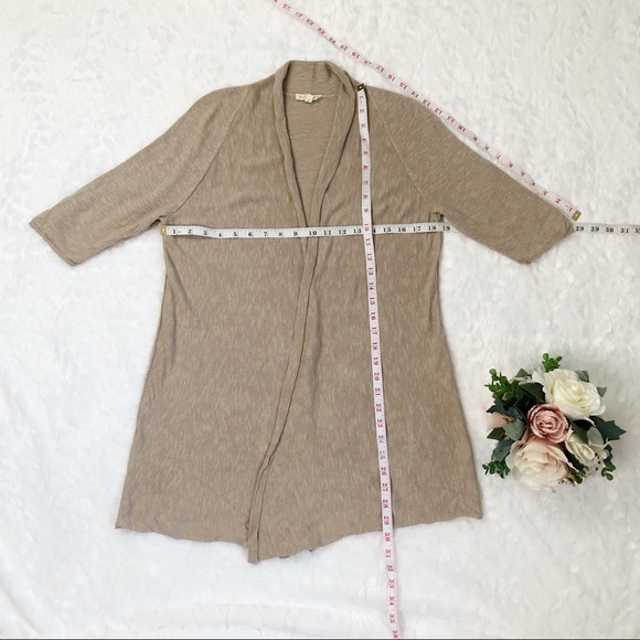 Eileen Fisher l Open cardigan Cream Oatmeal color - Picture 7 of 7